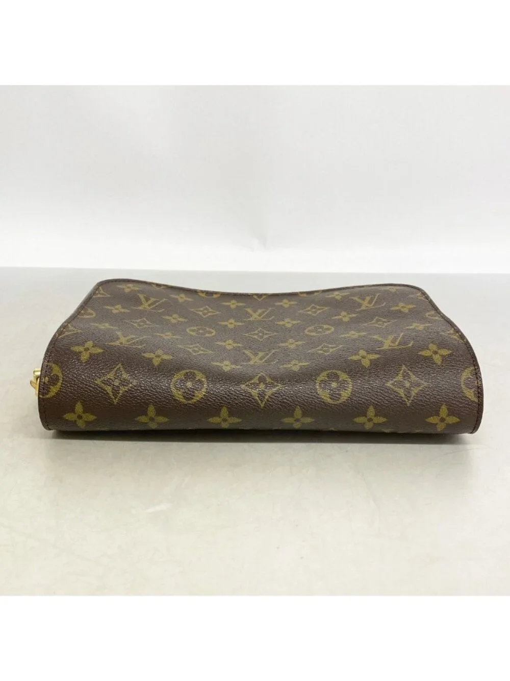 Louis Vuitton Clutch Monogram Orsay Brown